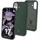 Silikonowe etui Bizon Soft Case do Apple iPhone 17 ciemnozielone