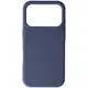 Silikonowe etui Bizon Soft Case do Apple iPhone 17 Pro ciemnoniebieskie