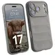 Pancerne etui Bizon Case Tur do Apple iPhone 17 Pro jasnoszare