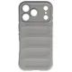 Pancerne etui Bizon Case Tur do Apple iPhone 17 Pro jasnoszare