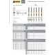 Fanar GWINTOWNIK M 4 DIN-371B (6G) HSSE TIN 800X