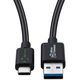 Microconnect ECO-USB3.2CA0.25 kabel USB USB 3.2 Gen 2 (3.1 Gen 2) 0,25 m USB A USB C Czarny