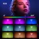 Lampa Led 10w Video 1800k-9000k Light Do Aparatu Telefonu / Ulanzi C10rgb Rgb