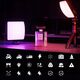 Lampa Led 10w Video 1800k-9000k Light Do Aparatu Telefonu / Ulanzi C10rgb Rgb
