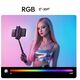 Lampa Led 20w Rgb Video 1800-9000k Do Telefonu Aparatu Kamery / Ulanzi K20rgb