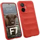Pancerne etui Bizon Case Tur do Xiaomi POCO F7 czerwone