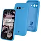 Silikonowe etui Bizon Soft Case do Google Pixel 9a niebieskie