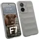 Pancerne etui Bizon Case Tur do Xiaomi POCO F7 jasnoszare