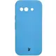 Silikonowe etui Bizon Soft Case do Google Pixel 9a niebieskie
