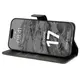 Etui z klapką Bizon Case Pocket do Apple iPhone 17 czarne