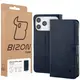 Etui z klapką Bizon Case Pocket do Apple iPhone 17 Pro Max granatowe