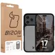 Etui Bizon Case Angelo do Apple iPhone 17 Pro przydymione z czarną ramką