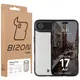 Etui Bizon Case Angelo do Apple iPhone 17 Air przydymione z czarną ramką