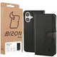 Etui z klapką Bizon Case Pocket do Apple iPhone 17 czarne
