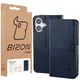 Etui z klapką Bizon Case Pocket do Apple iPhone 17 granatowe