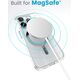 Speck Speck Presidio Perfect-Clear MagSafe - Etui iPhone 15 Pro (Clear / Chrome Finish / Serene Silver)