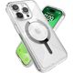 Speck Speck Gemshell Grip + MagSafe - Etui do iPhone 15 Pro (Clear / Chrome Finish)