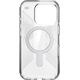 Speck Speck Presidio Perfect-Clear Grip ClickLock & MagSafe - Etui iPhone 16 Pro (Clear / Chrome Finish / Serene Silver)