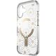 Speck Speck Presidio Lux ClickLock & MagSafe - Etui iPhone 16 (Sunshine Daisies / Clear / Gold)