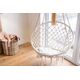 Black Forest Hammock, woven hanging chair 80x60cm ecru