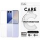 Etui CARE by PanzerGlass Flagship Urban Combat do Samsung Galaxy Z Flip7 przezroczysty