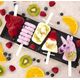 FOREMKA NA LODY SORBET FORMA DO LODÓW NA PATYKU SILIKONOWA Z POKRYWKĄ TWIST ORION 151799