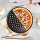 FORMA DO PIZZY GRANITOWA PERFOROWANA 28CM VILDE 279030