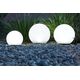 Heitronic Heitronic solar LED garden ball Boule 25cm wh - 35420 4000K IP44