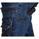 Spodnie robocze DENIM, wzmocnienia Oxford, granatowe, rozmiar M