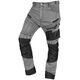 Spodnie robocze DENIM, wzmocnienia Oxford, szare, rozmiar M