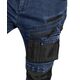 Spodnie robocze DENIM, wzmocnienia Oxford, granatowe, rozmiar XL