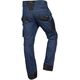 Spodnie robocze DENIM, wzmocnienia Oxford, granatowe, rozmiar XL