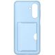 Etui Samsung Card Slot do Galaxy A17 niebieski