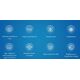 Kamera IP POE Foscam V4EC POE STARLIGHT 4MP Biała