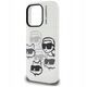 Etui Karl Lagerfeld IML Multi K&C Head Pattern do iPhone 16 Pro Max przezroczysty