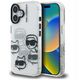 Etui Karl Lagerfeld IML Multi K&C Head Pattern do iPhone 16 przezroczysty