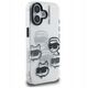 Etui Karl Lagerfeld IML Multi K&C Head Pattern do iPhone 16 przezroczysty