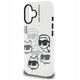 Etui Karl Lagerfeld IML Multi K&C Head Pattern do iPhone 16 przezroczysty