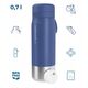 Butelka filtrująca Wessper B2 STAINLESS STEEL Actitex™ 700ml Blue (WES276-700-BL_K)
