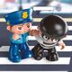 Klocki konstrukcyjne komisariat policji 175 elementÃ³w