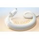Kabel Baseus Dynamic 4 Pro 100W USB-C - USB-C magnetyczny 1m - biały