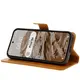 Etui z klapką Bizon Case Pocket do Google Pixel 9a brązowe