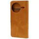 Etui z klapką Bizon Case Pocket do Xiaomi POCO F7 Pro / F7 Ultra brązowe