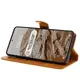 Etui z klapką Bizon Case Pocket do Xiaomi Redmi Note 14 5G / Poco M7 Pro 5G brązowe