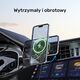 Uchwyt samochodowy Unitek 38W, Qi2