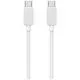 Kabel USAMS KY Series US-SJ696 60W USB-C do USB-C 2m biały