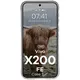 Pancerne etui Bizon Case Tur do Vivo X200 FE jasnoszare