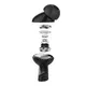 Bezprzewodowe słuchawki dokanałowe Spigen SA2402 ANC Pro In-ear Earphone Black