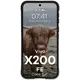 Pancerne etui Bizon Case Tur do Vivo X200 FE czarne