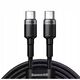 Kabel Baseus Cafule 100W PD2.0 USB-C - USB-C 2m - szaro-czarny